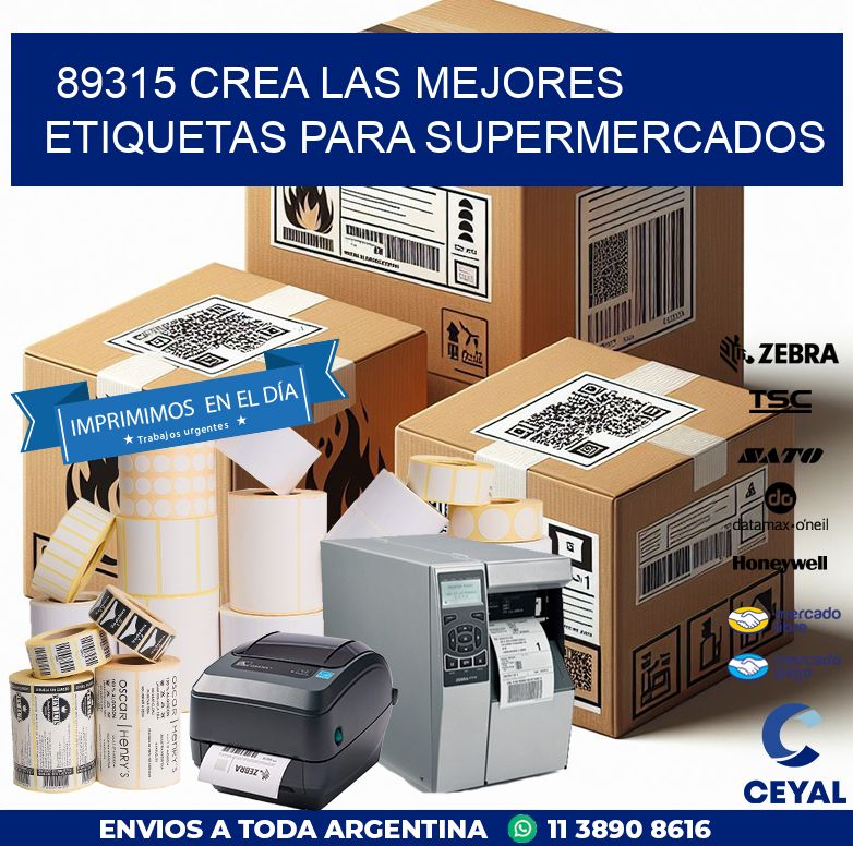 89315 CREA LAS MEJORES ETIQUETAS PARA SUPERMERCADOS