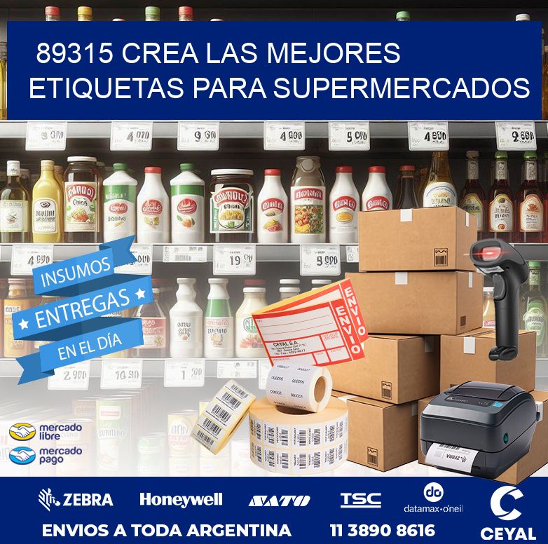 89315 CREA LAS MEJORES ETIQUETAS PARA SUPERMERCADOS