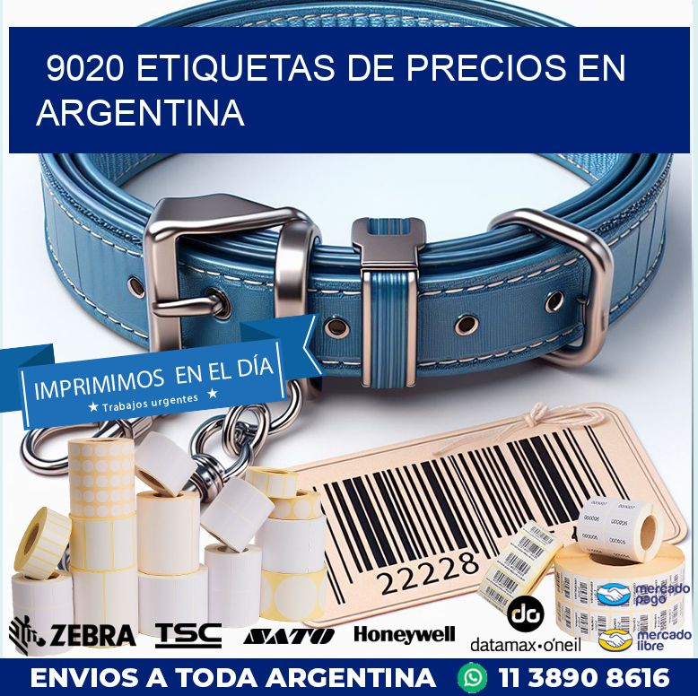 9020 ETIQUETAS DE PRECIOS EN ARGENTINA