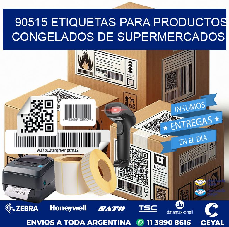 90515 ETIQUETAS PARA PRODUCTOS CONGELADOS DE SUPERMERCADOS