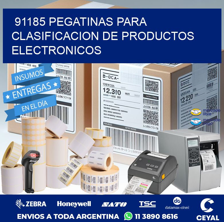 91185 PEGATINAS PARA CLASIFICACION DE PRODUCTOS ELECTRONICOS