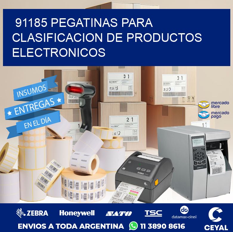 91185 PEGATINAS PARA CLASIFICACION DE PRODUCTOS ELECTRONICOS