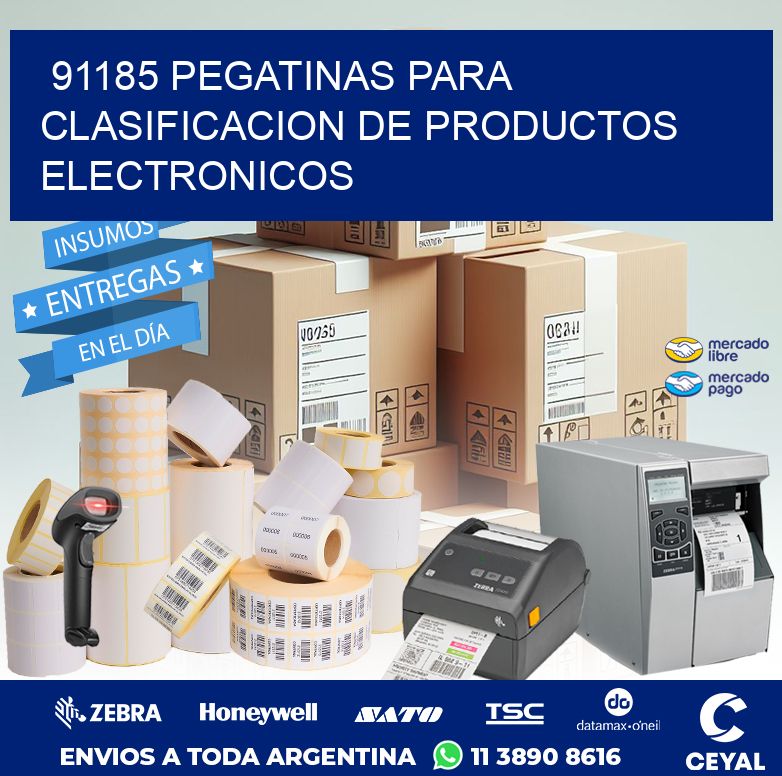91185 PEGATINAS PARA CLASIFICACION DE PRODUCTOS ELECTRONICOS
