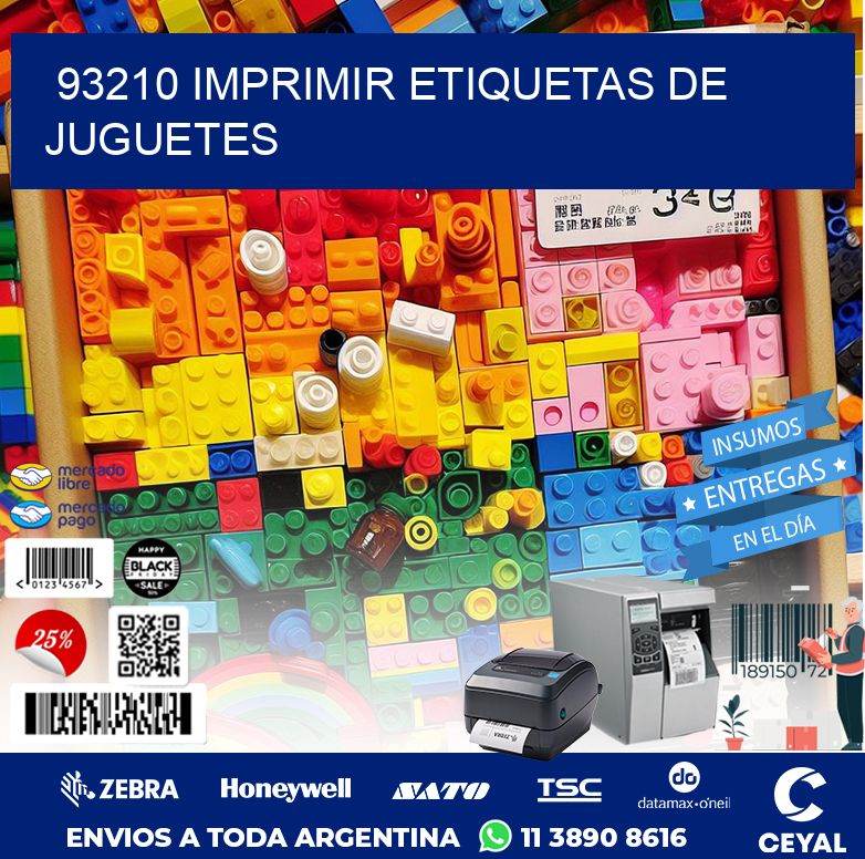 93210 IMPRIMIR ETIQUETAS DE JUGUETES