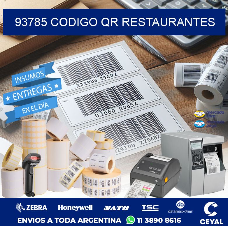 93785 CODIGO QR RESTAURANTES