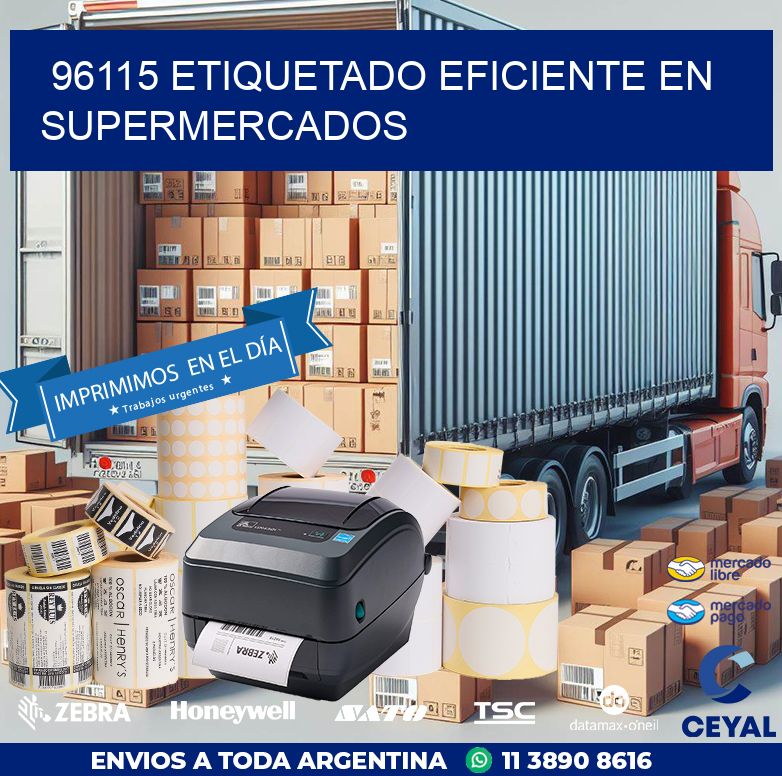 96115 ETIQUETADO EFICIENTE EN SUPERMERCADOS