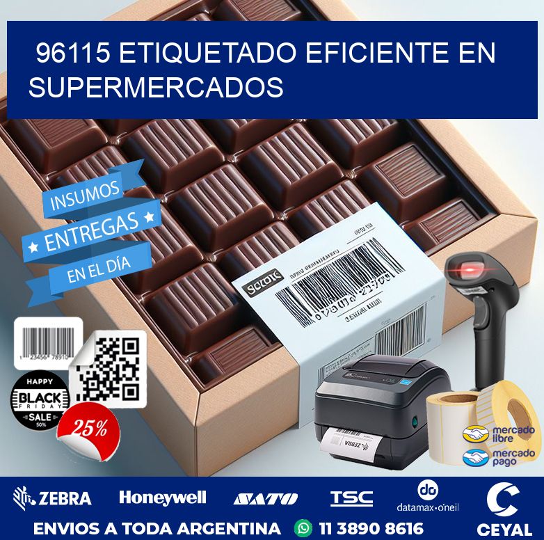 96115 ETIQUETADO EFICIENTE EN SUPERMERCADOS