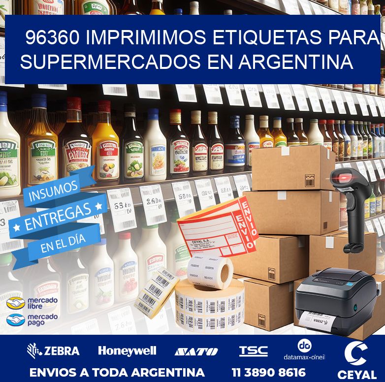 96360 IMPRIMIMOS ETIQUETAS PARA SUPERMERCADOS EN ARGENTINA