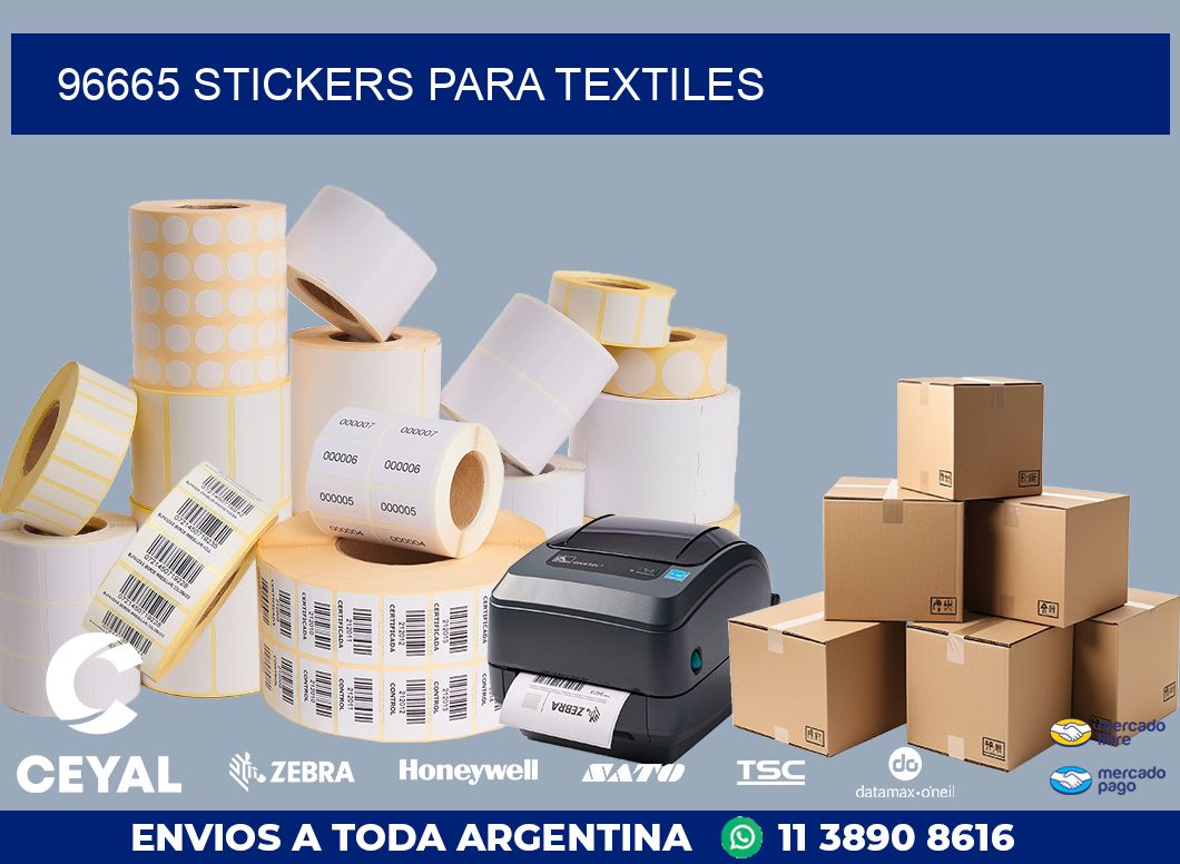 96665 STICKERS PARA TEXTILES