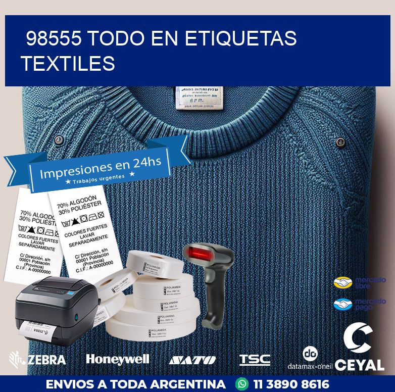 98555 TODO EN ETIQUETAS TEXTILES