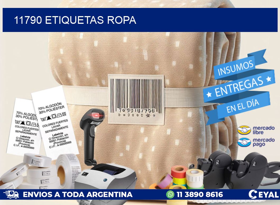 11790 ETIQUETAS ROPA