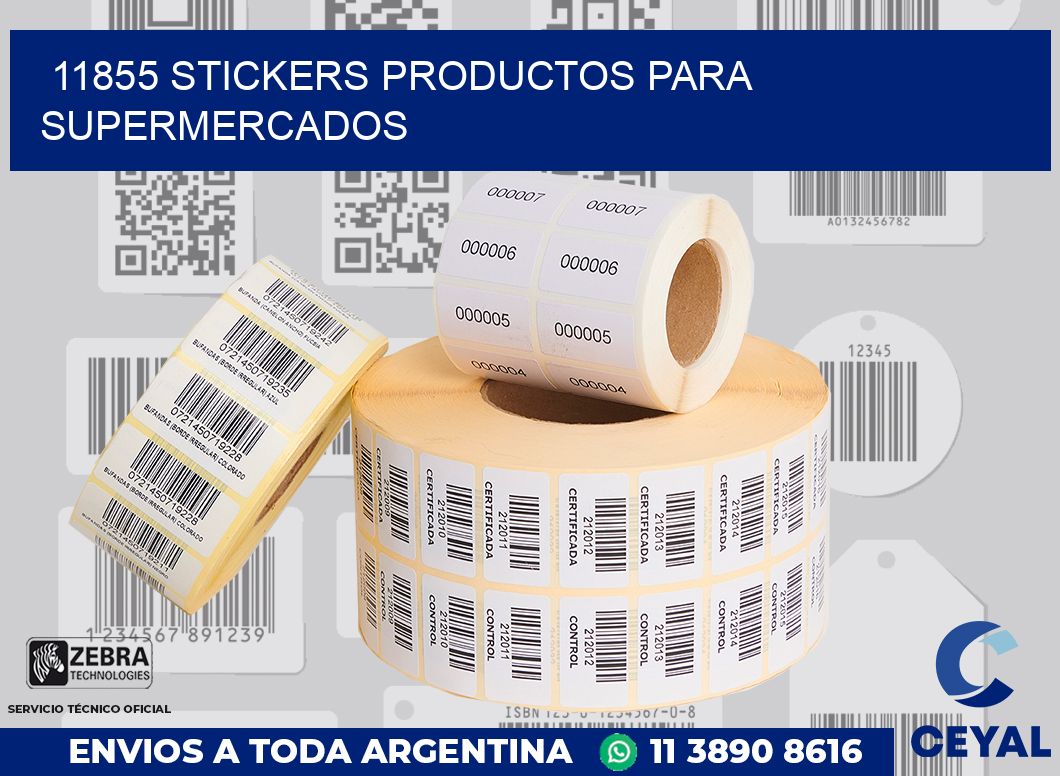 11855 STICKERS PRODUCTOS PARA SUPERMERCADOS