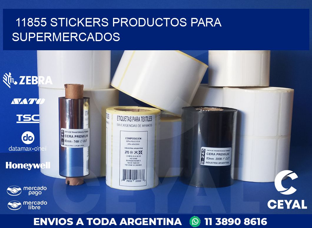 11855 STICKERS PRODUCTOS PARA SUPERMERCADOS