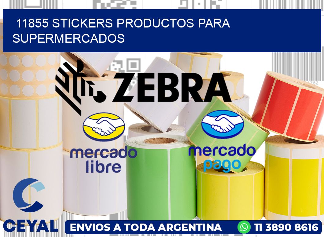 11855 STICKERS PRODUCTOS PARA SUPERMERCADOS