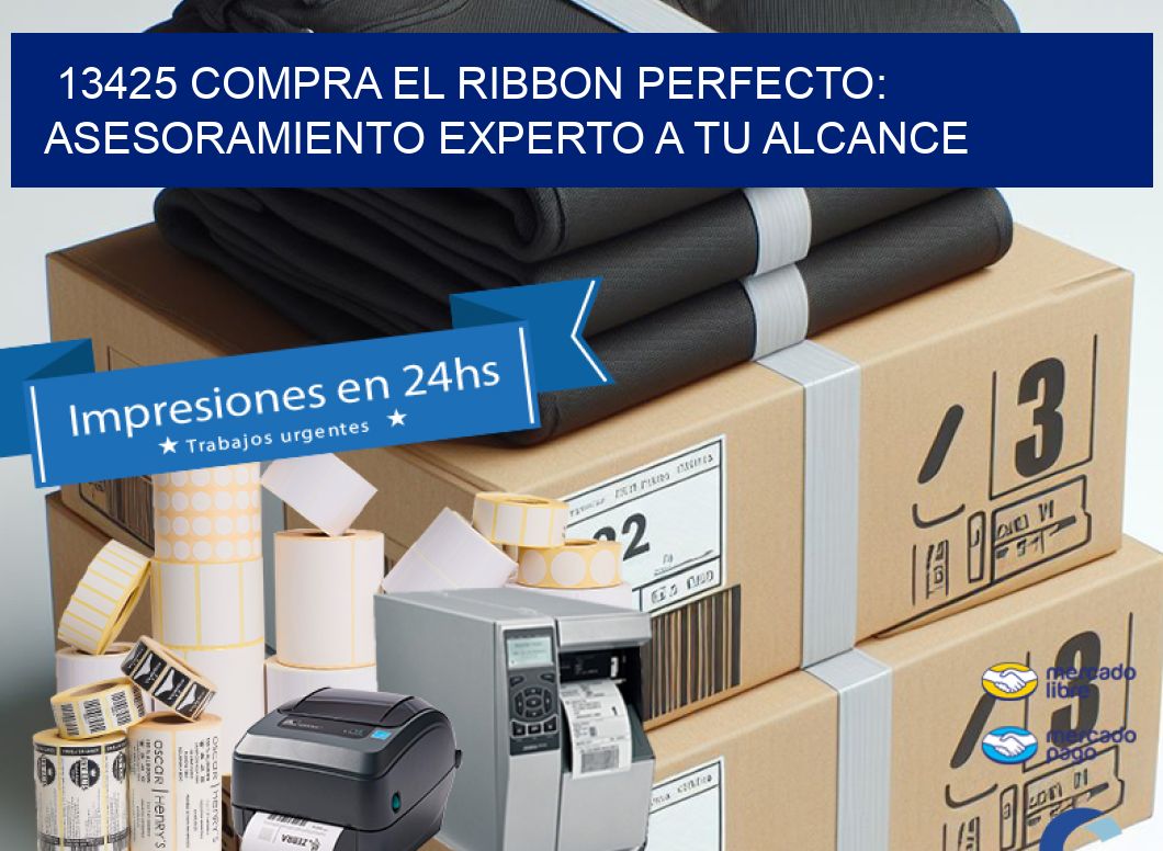13425 COMPRA EL RIBBON PERFECTO: ASESORAMIENTO EXPERTO A TU ALCANCE