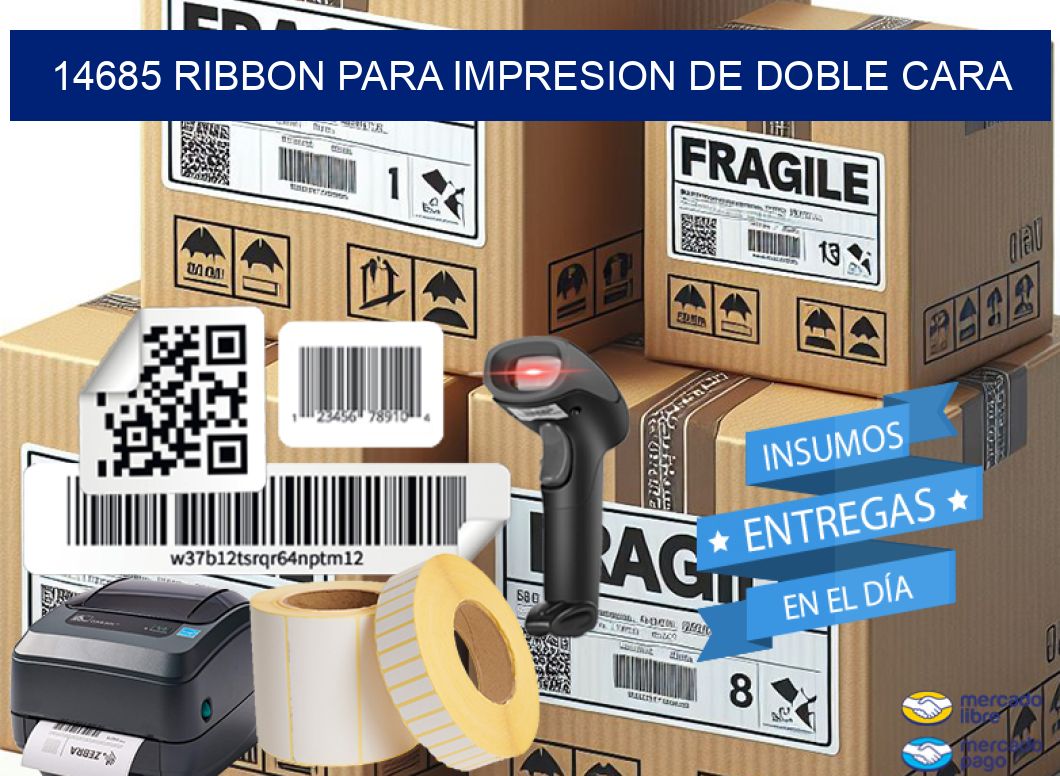14685 RIBBON PARA IMPRESION DE DOBLE CARA