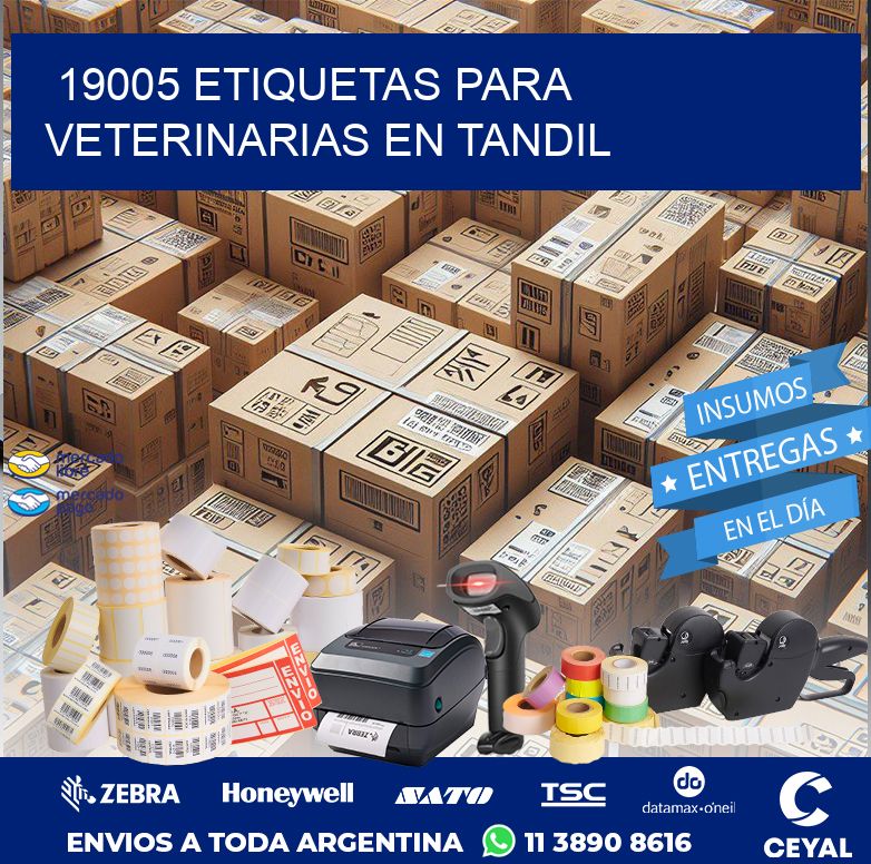 19005 ETIQUETAS PARA VETERINARIAS EN TANDIL