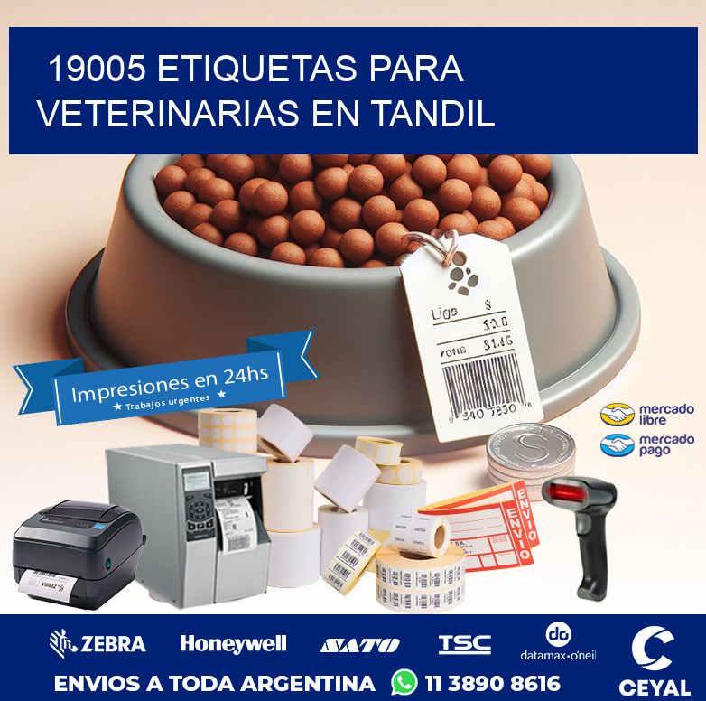19005 ETIQUETAS PARA VETERINARIAS EN TANDIL