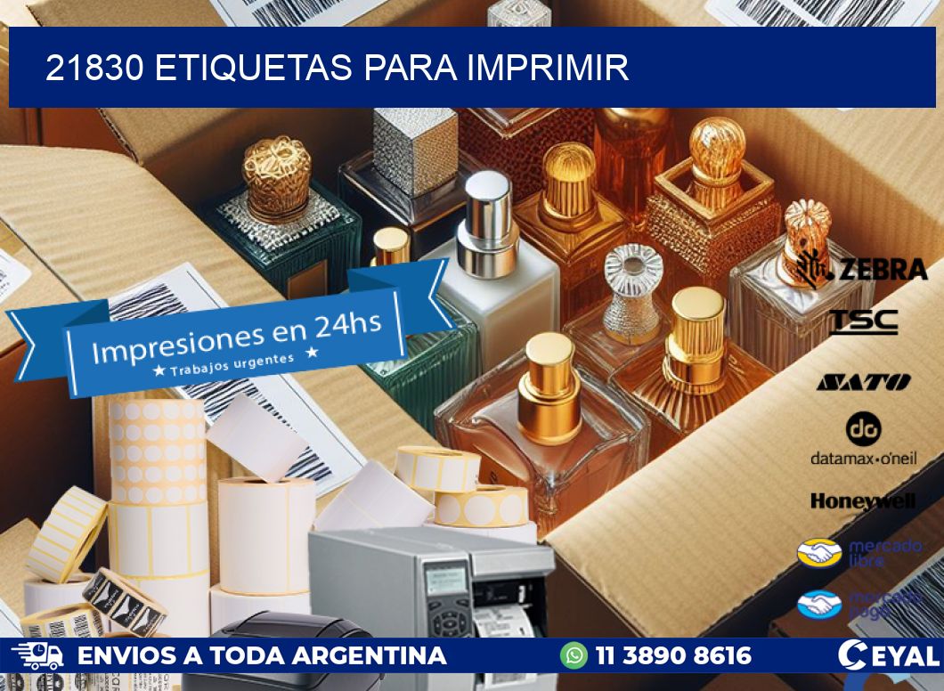 21830 etiquetas para imprimir