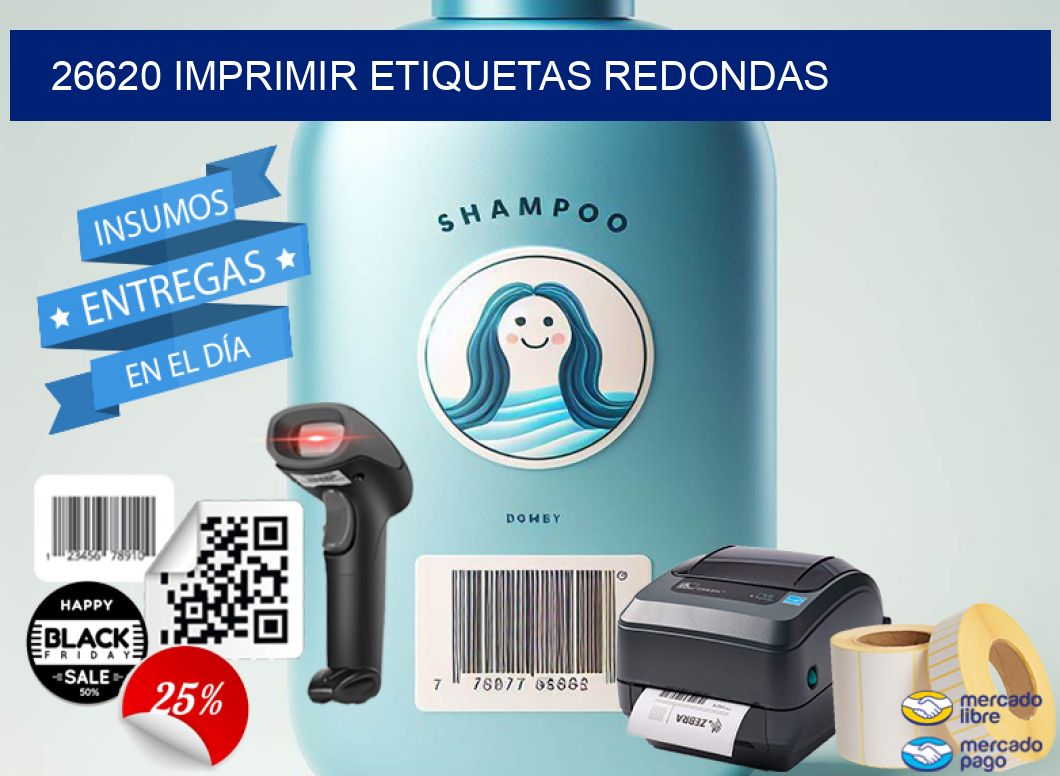 26620 IMPRIMIR ETIQUETAS REDONDAS