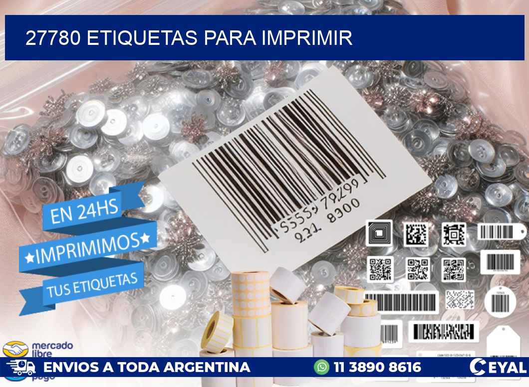 27780 ETIQUETAS PARA IMPRIMIR