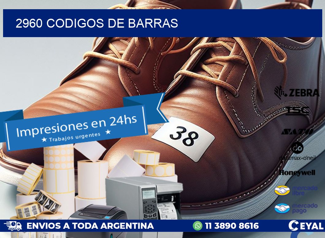 2960 codigos de barras