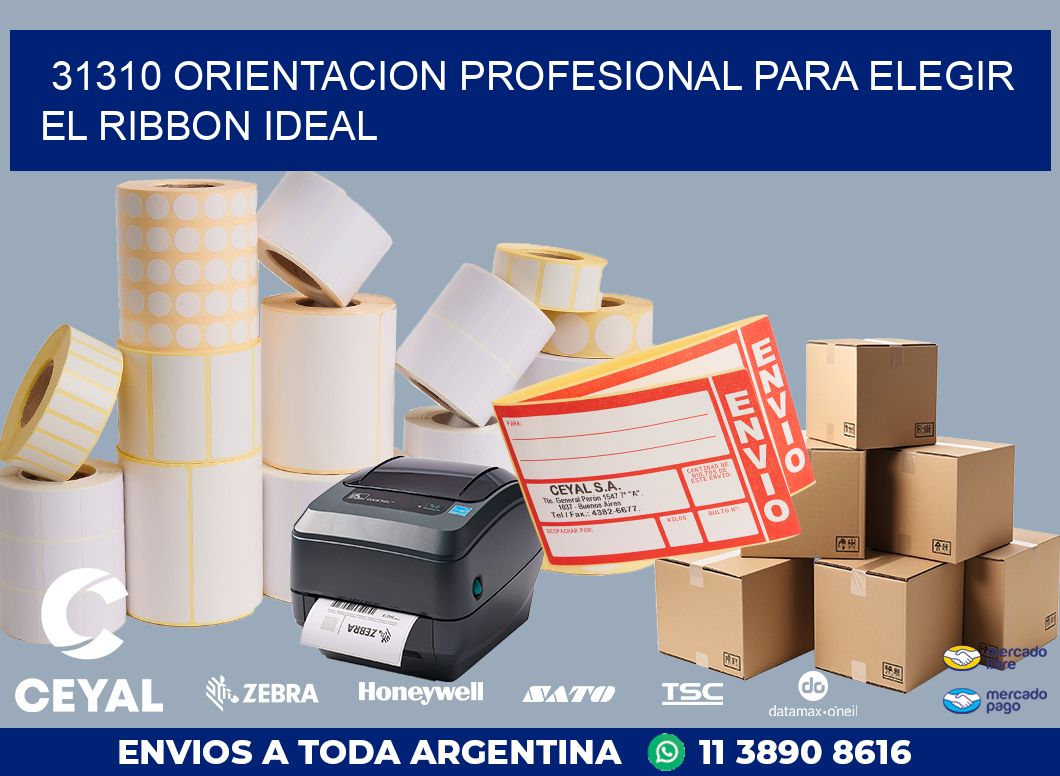 31310 ORIENTACION PROFESIONAL PARA ELEGIR EL RIBBON IDEAL