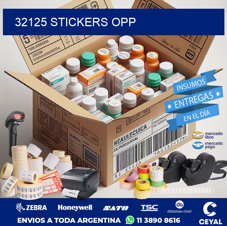 32125 STICKERS OPP