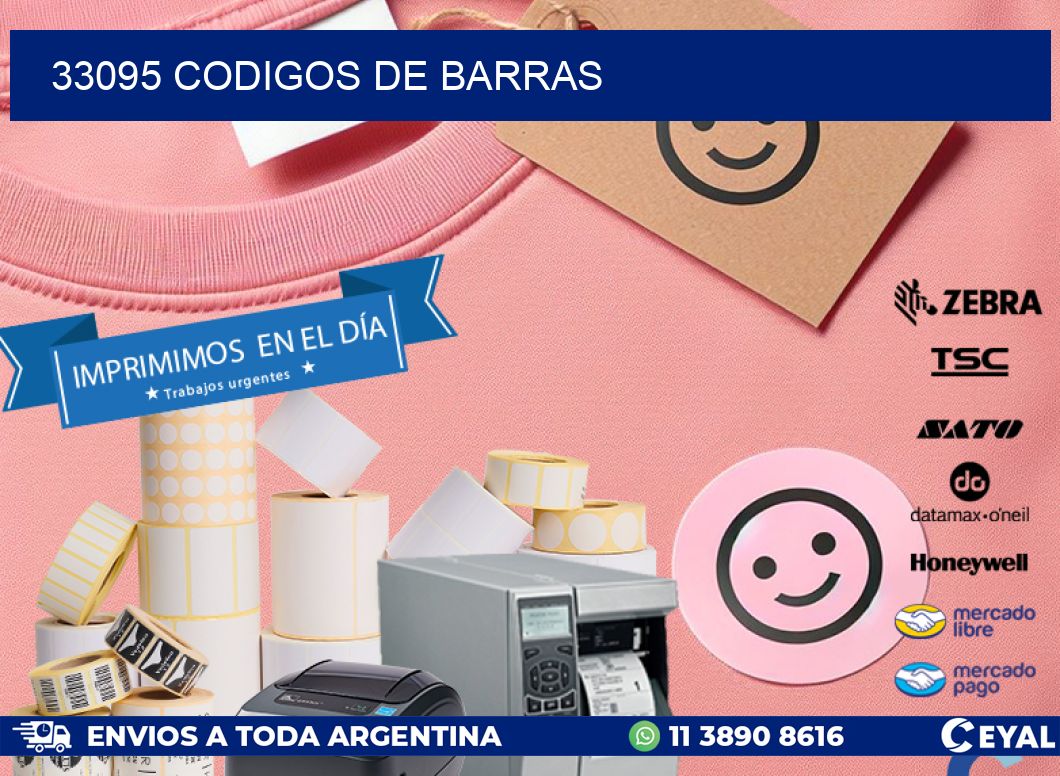 33095 codigos de barras