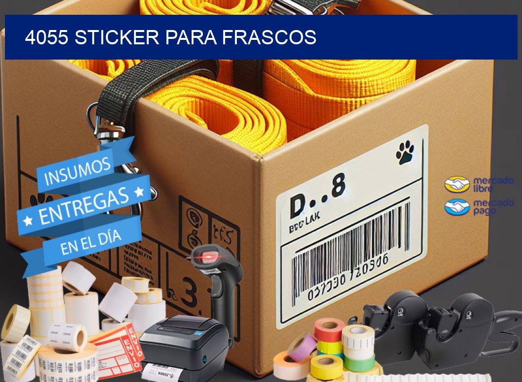 4055 STICKER PARA FRASCOS