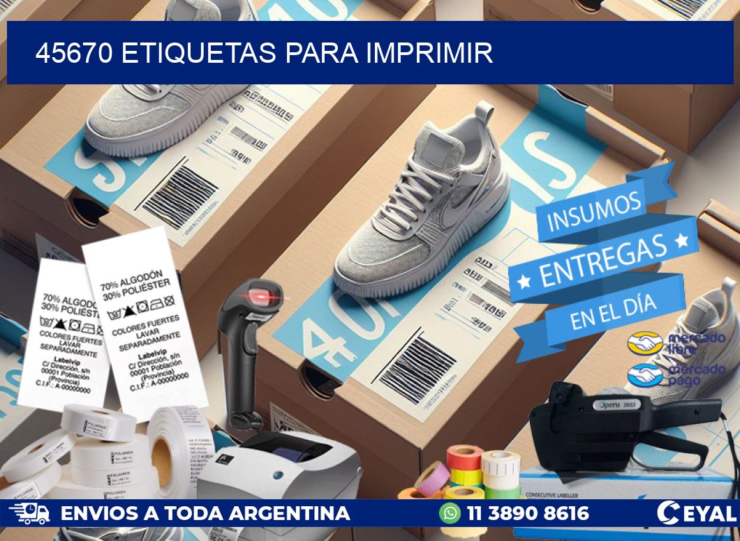 45670 ETIQUETAS PARA IMPRIMIR