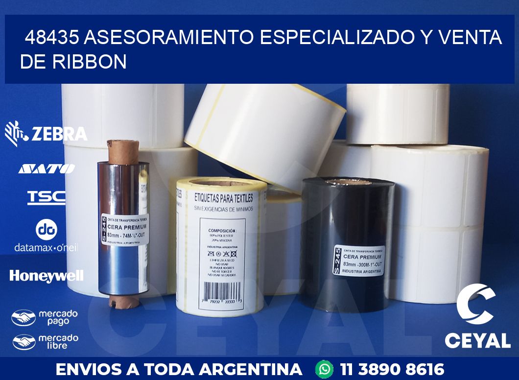 48435 ASESORAMIENTO ESPECIALIZADO Y VENTA DE RIBBON