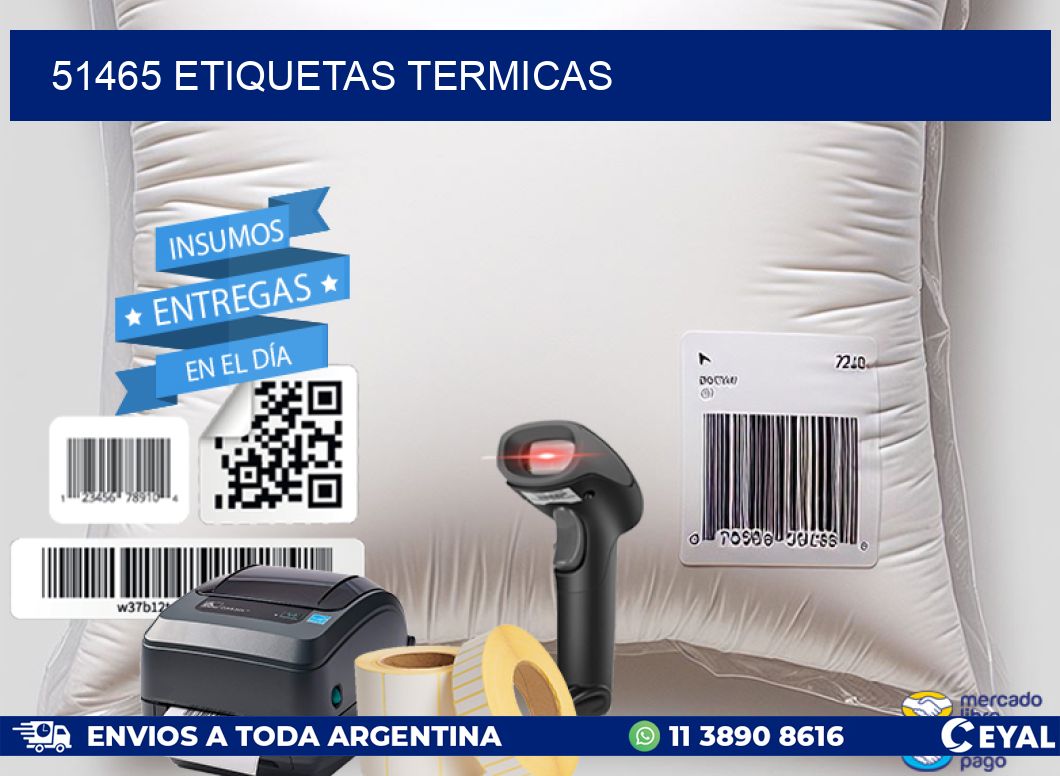 51465 ETIQUETAS TERMICAS
