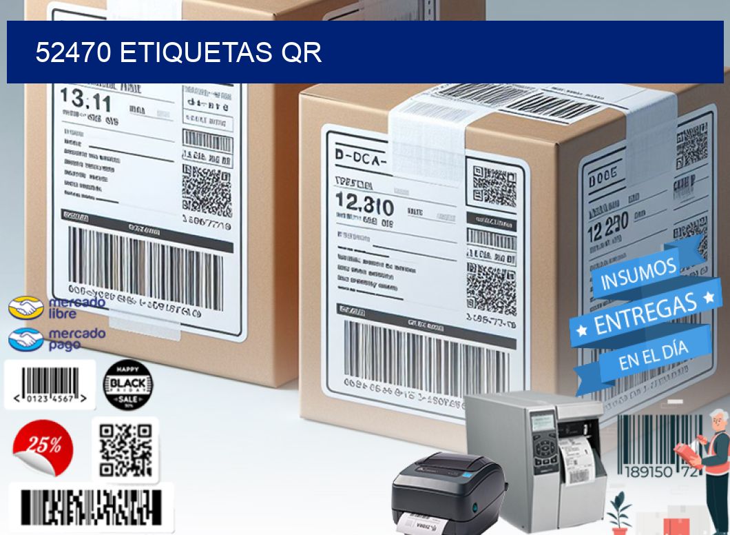 52470 ETIQUETAS QR