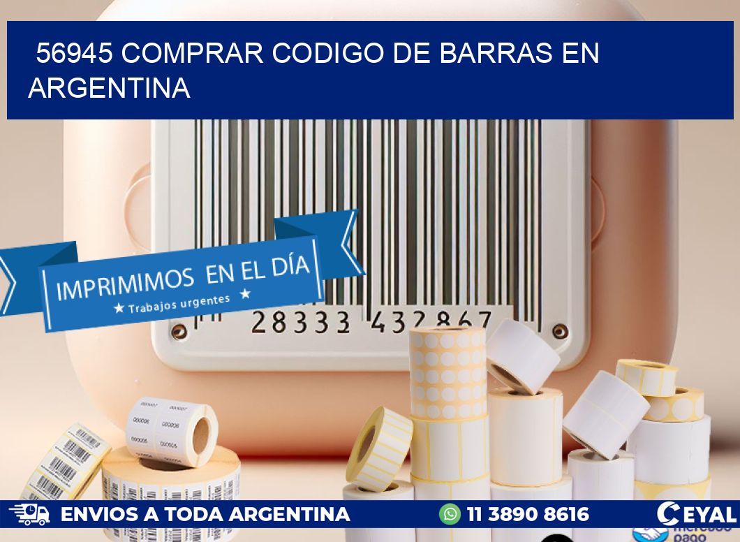 56945 Comprar Codigo de Barras en Argentina