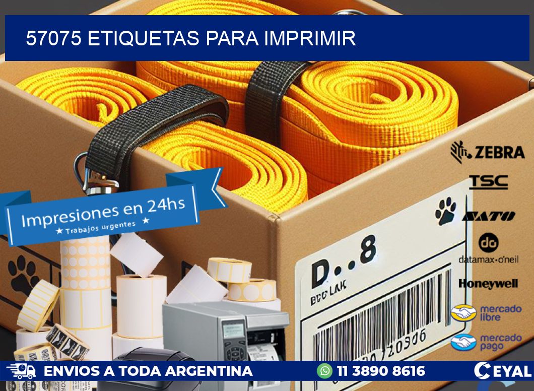 57075 ETIQUETAS PARA IMPRIMIR