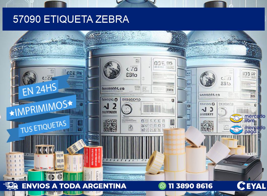 57090 etiqueta zebra