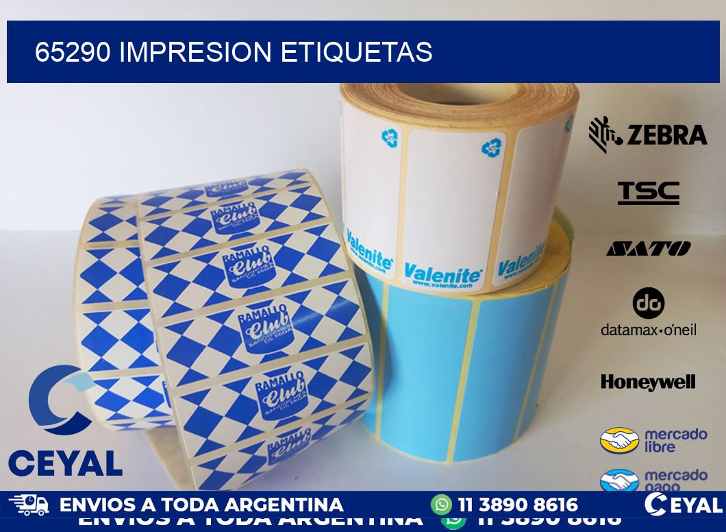 65290 IMPRESION ETIQUETAS