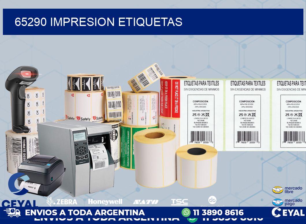 65290 IMPRESION ETIQUETAS