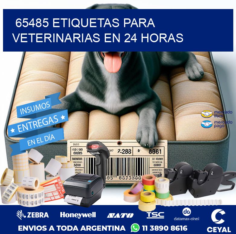 65485 ETIQUETAS PARA VETERINARIAS EN 24 HORAS