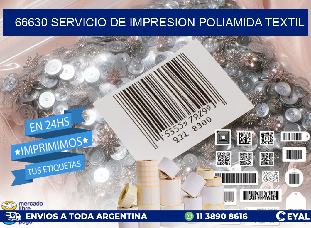 66630 SERVICIO DE IMPRESION POLIAMIDA TEXTIL