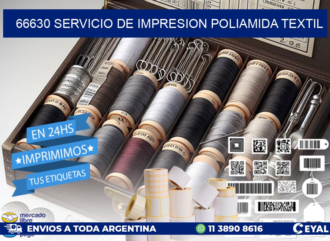 66630 SERVICIO DE IMPRESION POLIAMIDA TEXTIL
