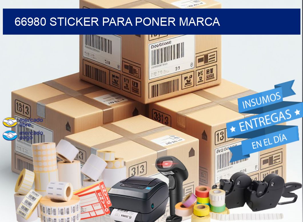 66980 STICKER PARA PONER MARCA