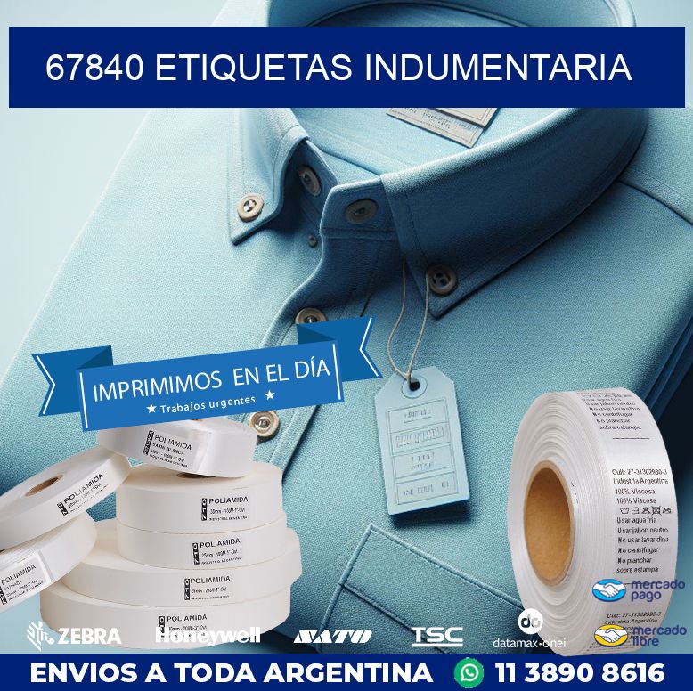 67840 ETIQUETAS INDUMENTARIA