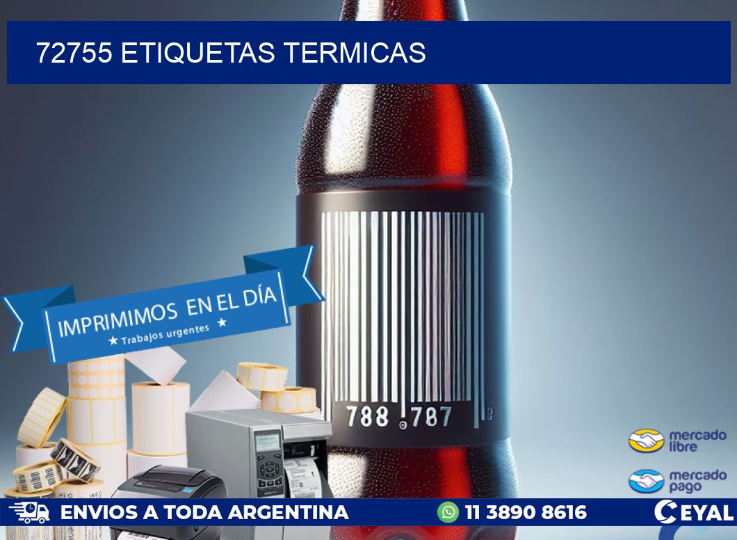 72755 ETIQUETAS TERMICAS