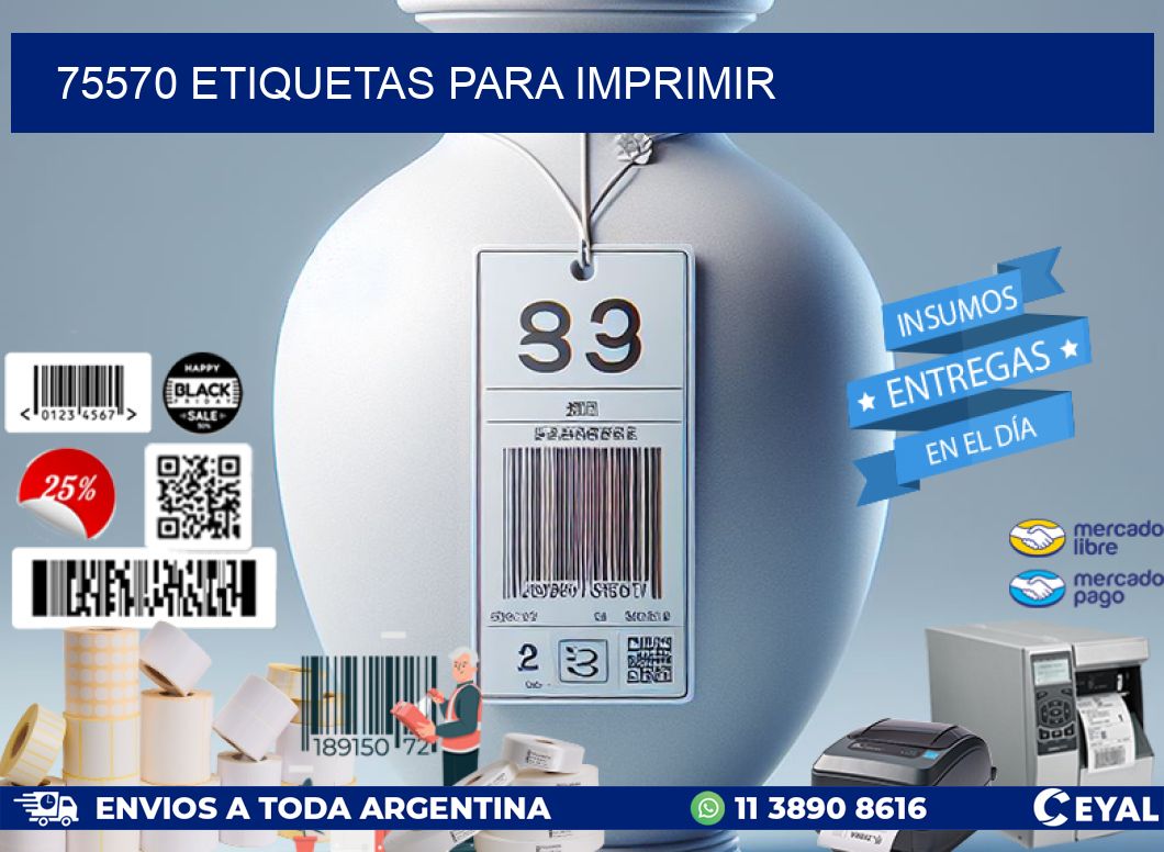 75570 ETIQUETAS PARA IMPRIMIR
