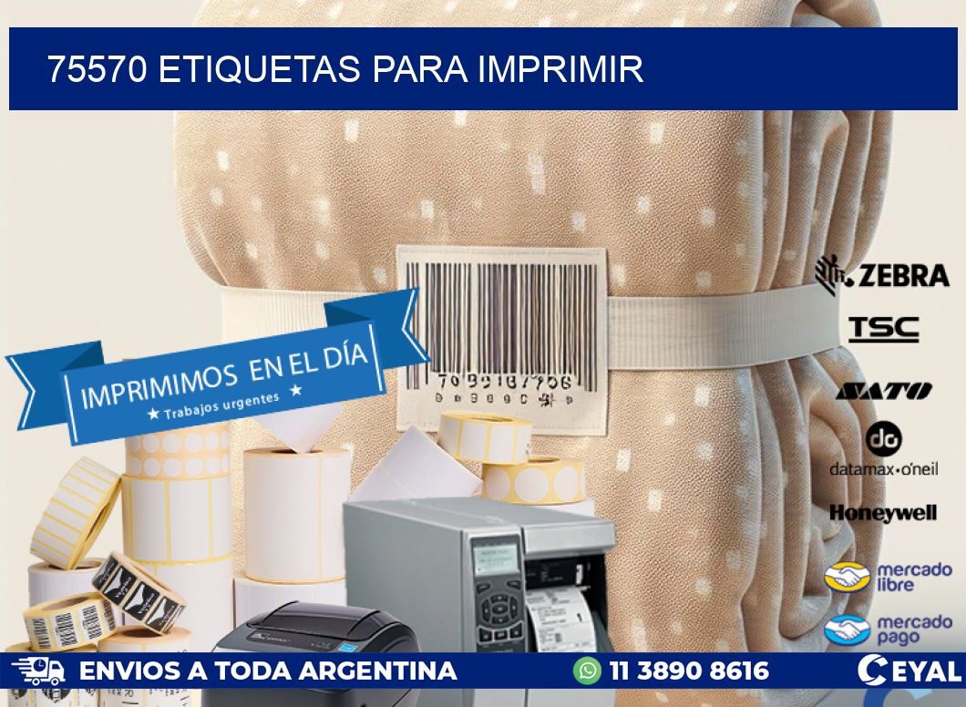 75570 ETIQUETAS PARA IMPRIMIR