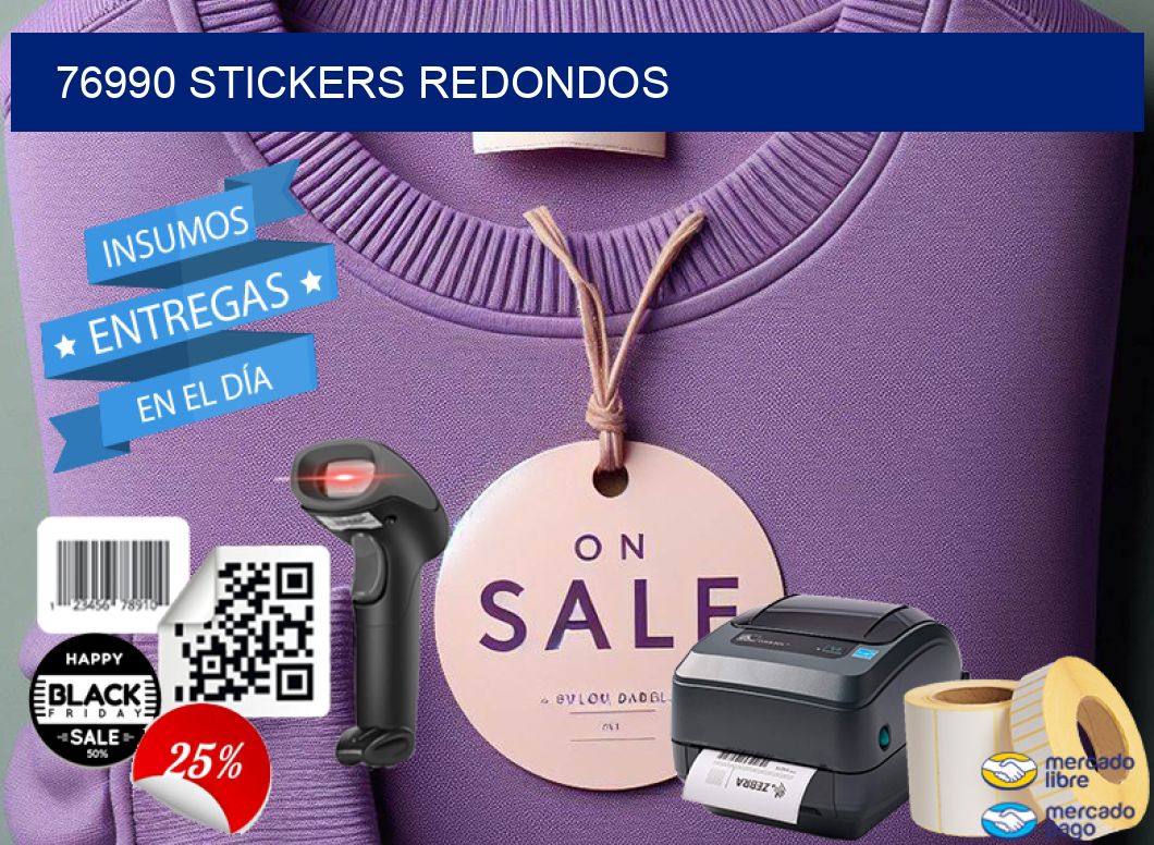 76990 STICKERS REDONDOS