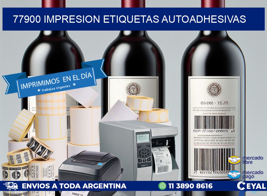 77900 impresion etiquetas autoadhesivas