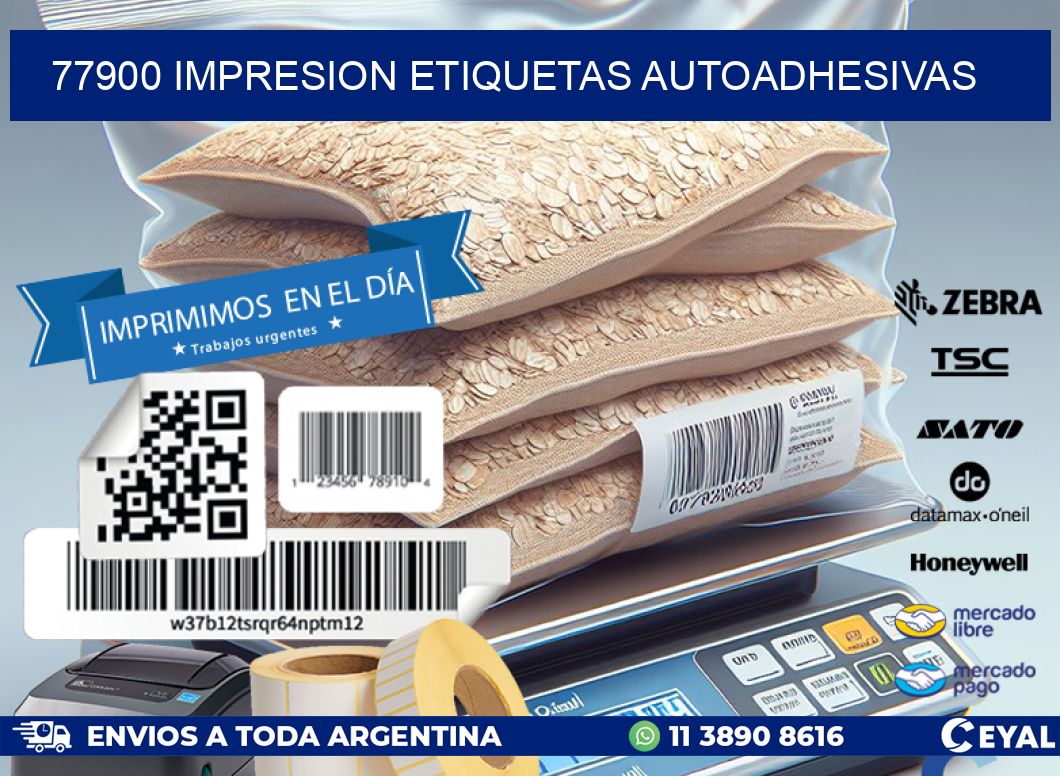 77900 impresion etiquetas autoadhesivas